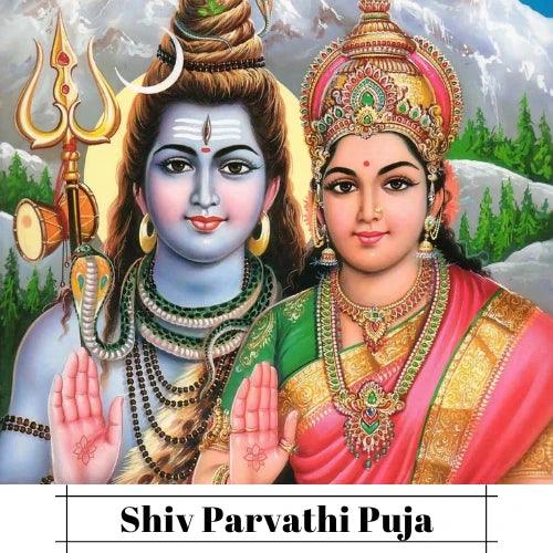 Puja for Shiv Parvathi