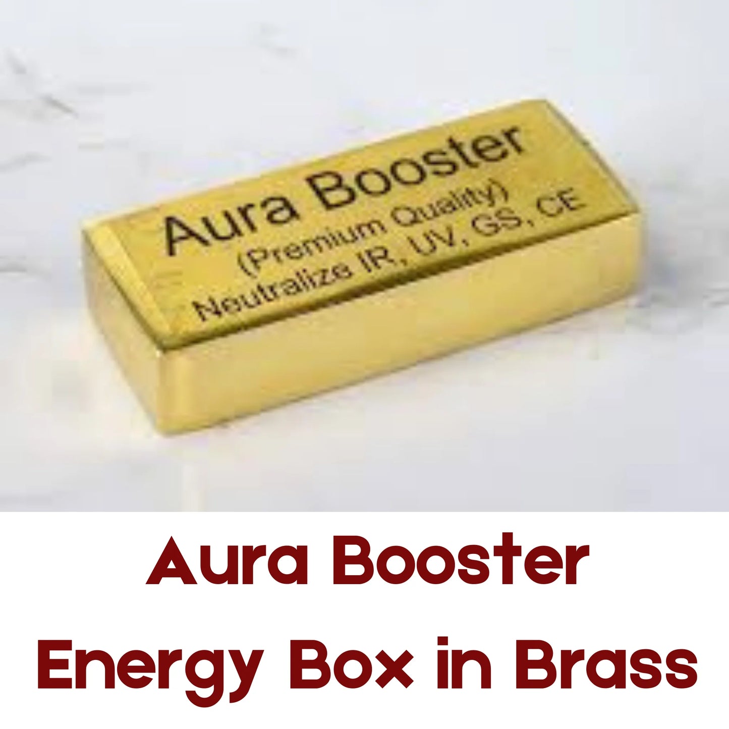 Aura Booster Energy Box 0f brass