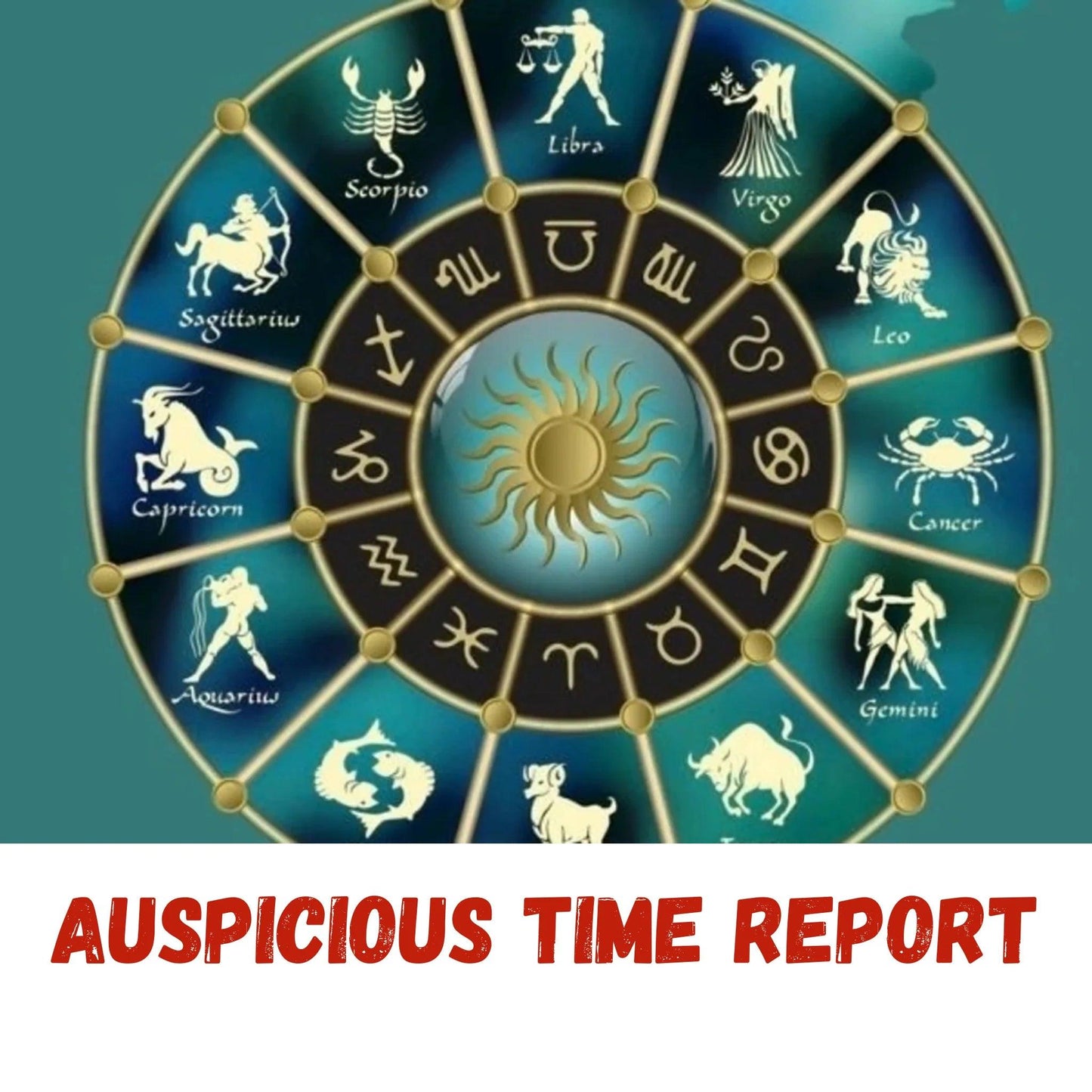 Auspicious Time Report