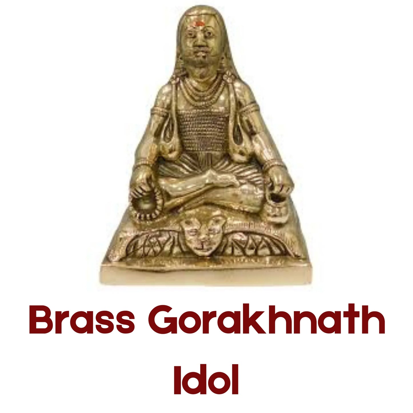 Brass Gorakhnath Idol