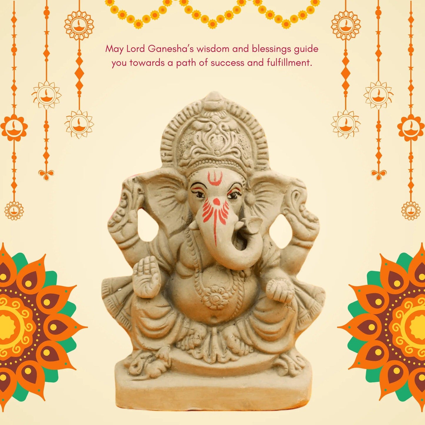 Eco-Friendly-Ganesha Idol