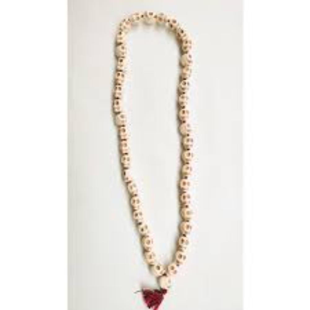 skeleton beaded necklace