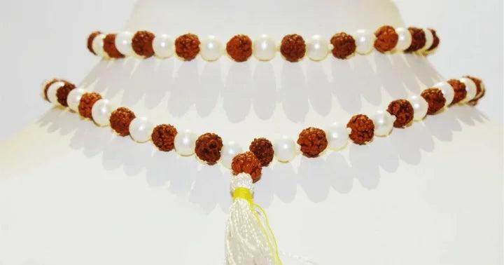 Natural Rudraksha Pearl Mala