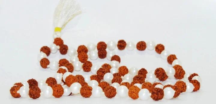 Natural Rudraksha Pearl Mala