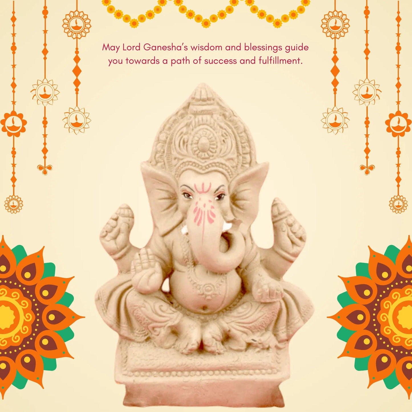 Yadhvasin-Ganesha Idol in Gajanan Pose