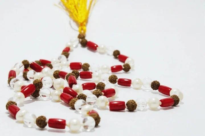 Shop Premium Rudraksha, Sphatik, Moonga & Pearl Malas