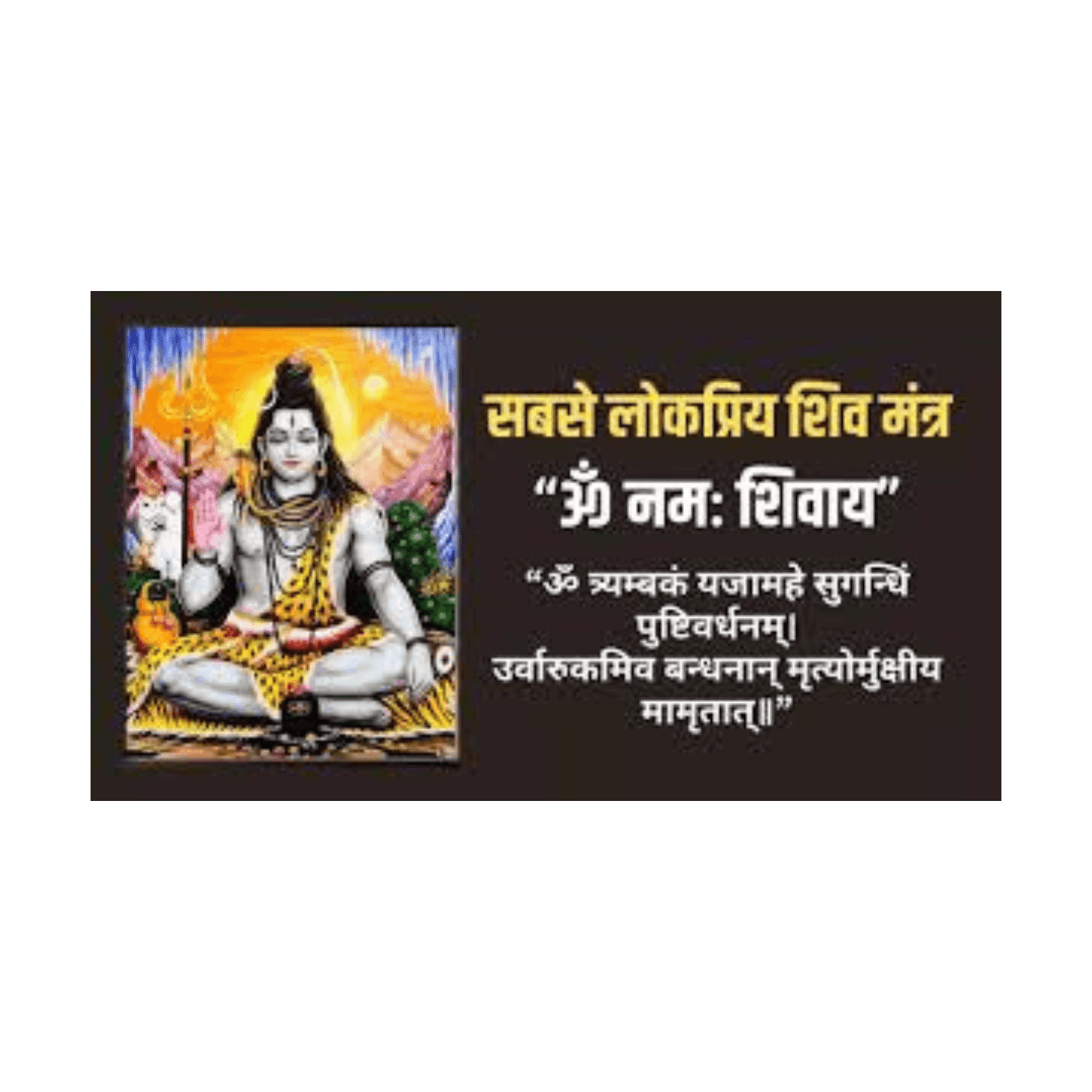 Lord Shiva Mantra