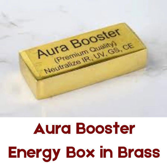 Aura Booster Energy Box 0f brass