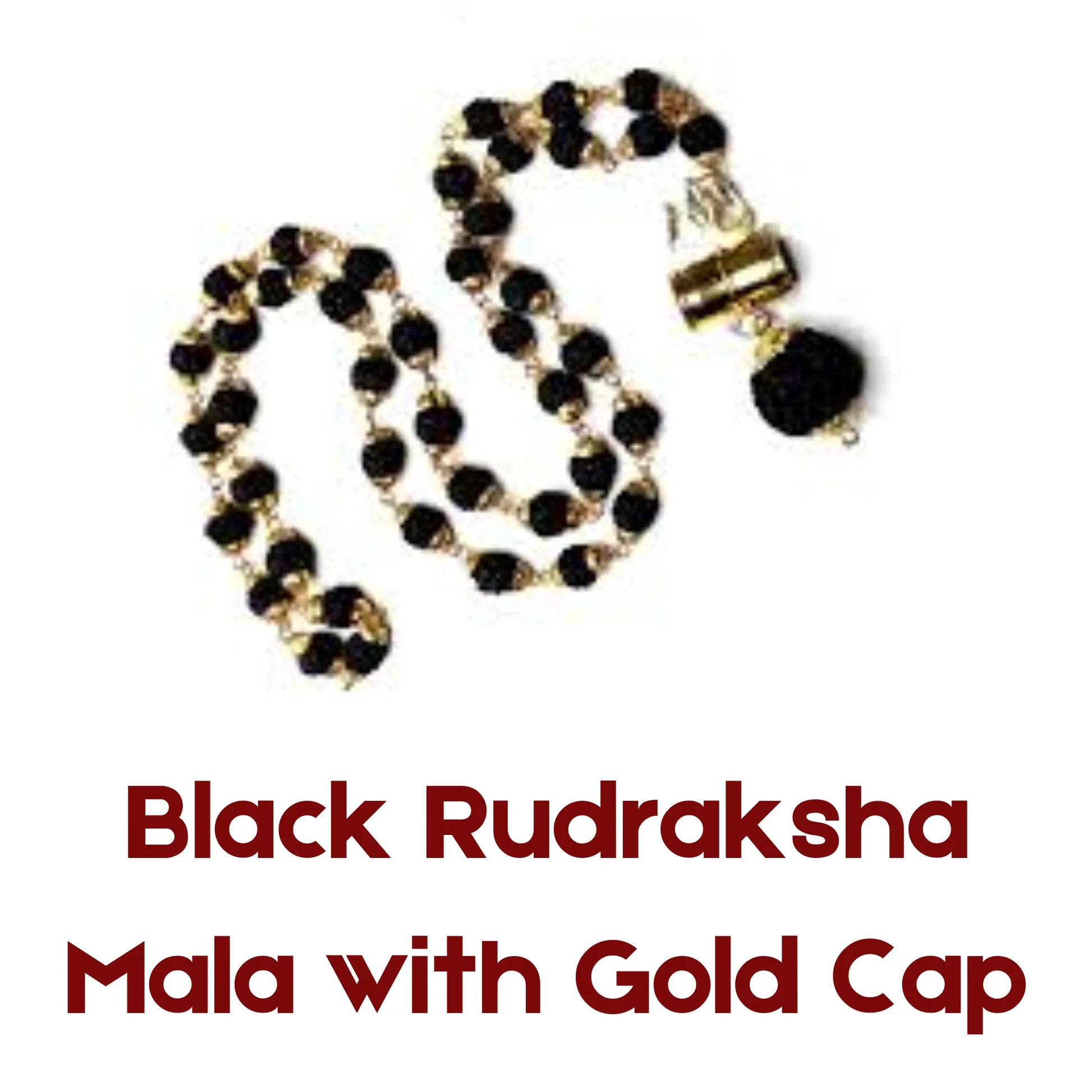 Black Rudraksha Mala
