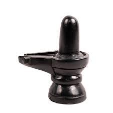 Black Stone Shivling (8cms)