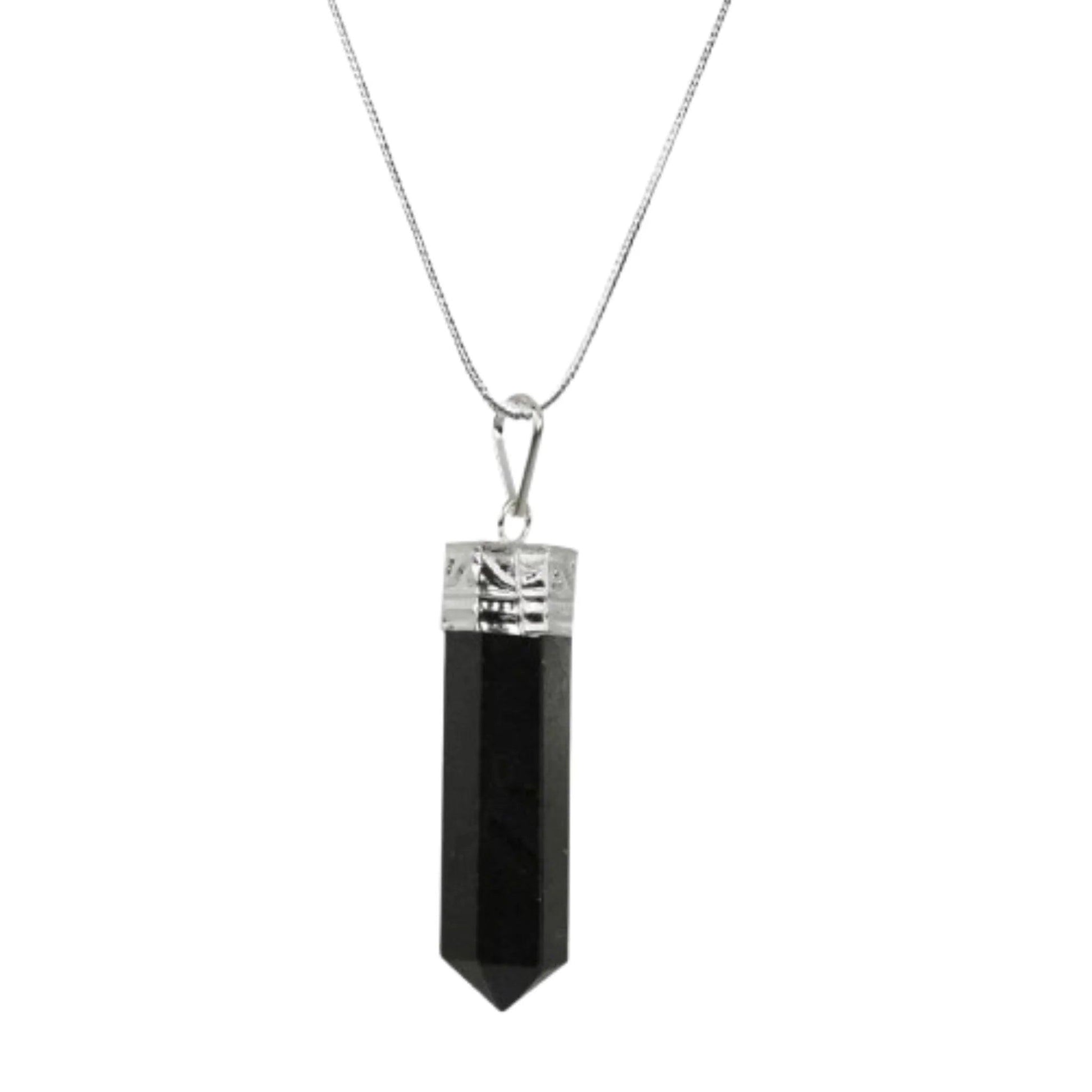 Black Tourmaline Reiki Pendant