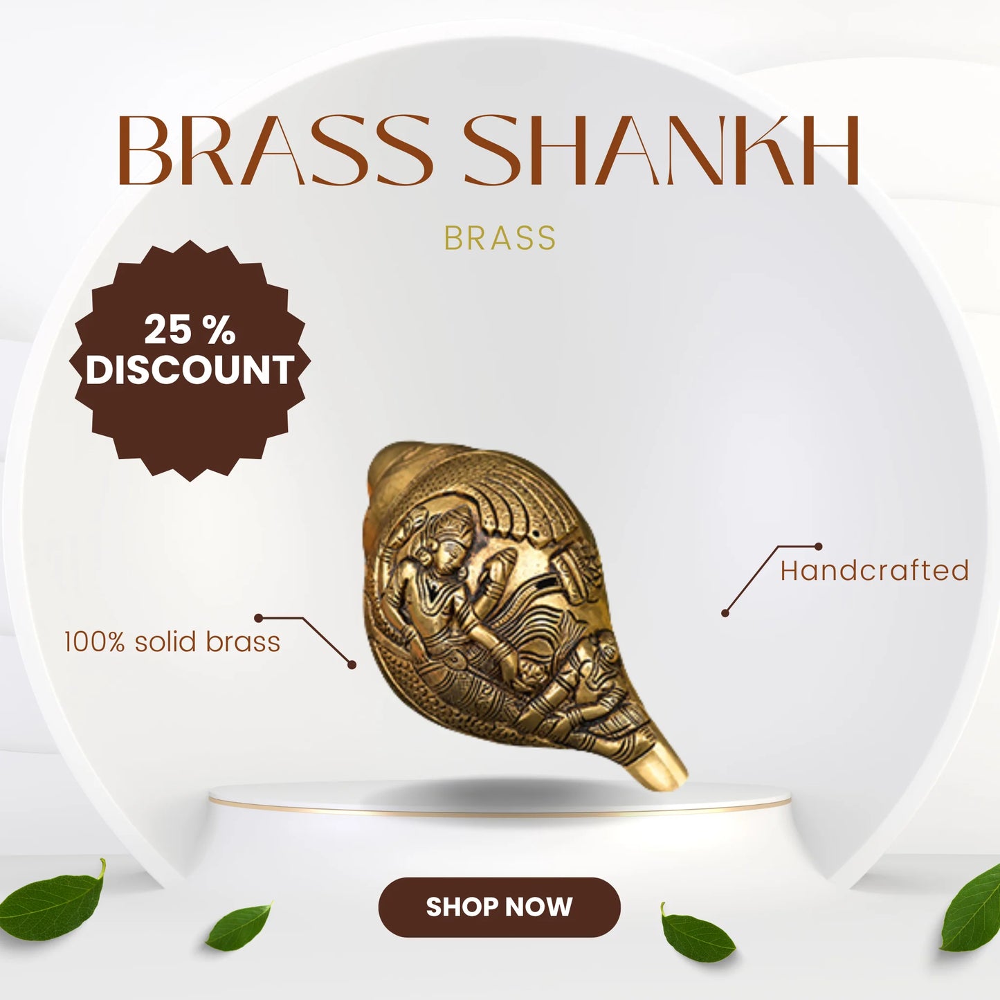 Brass Shankh