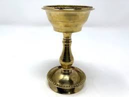 Brass Butter lamp