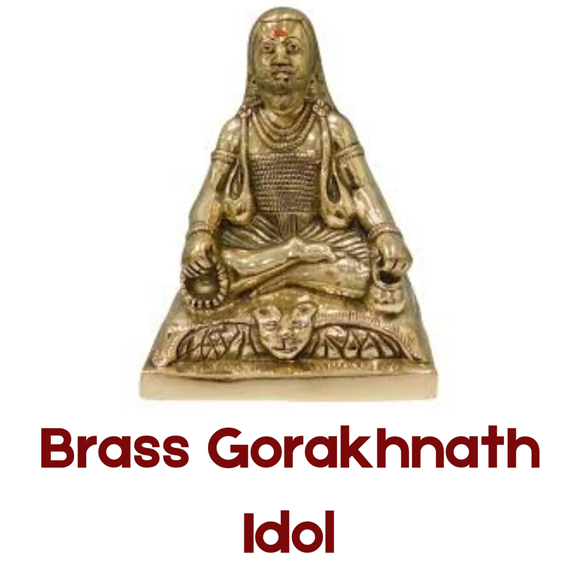 Brass Gorakhnath Idol