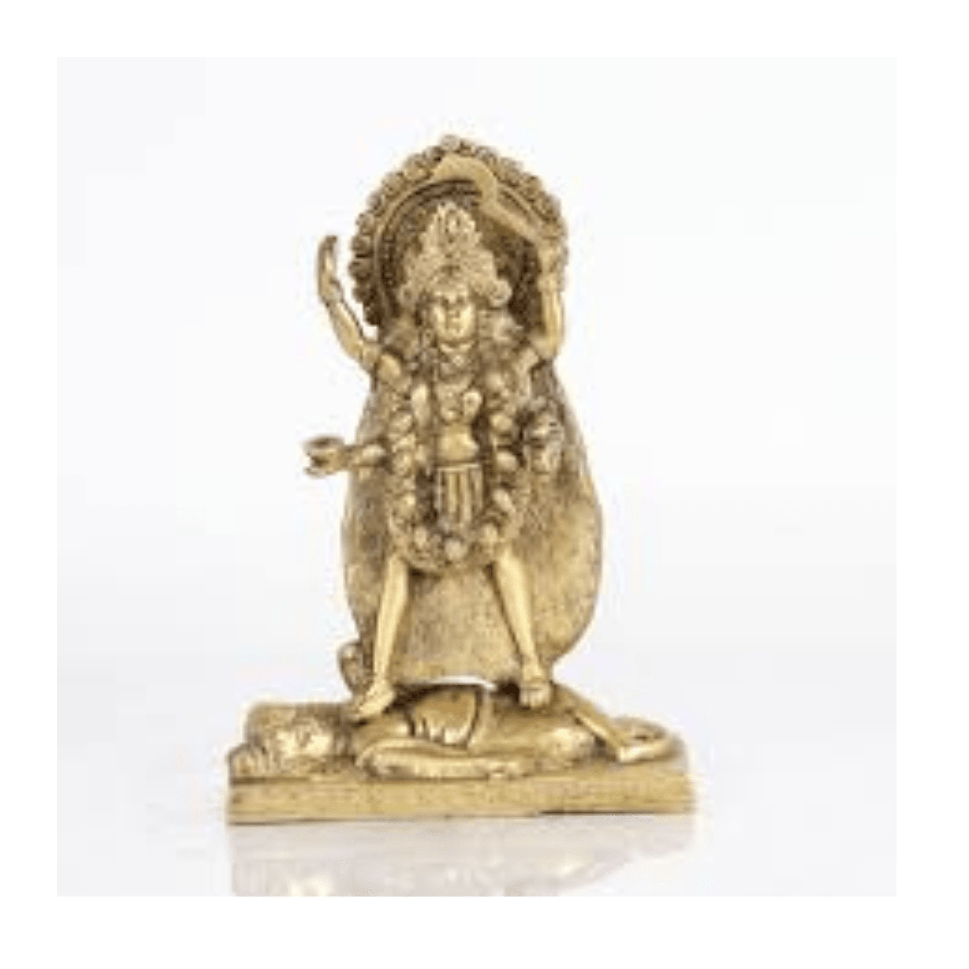Brass Maa Kali-Figurine
