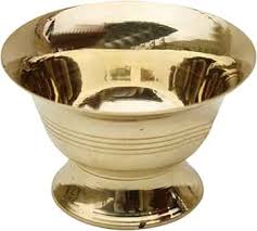 Brass stand Water Offering Bowl Tings