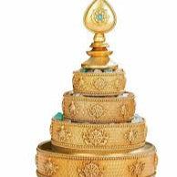 Carved Brass Mandala