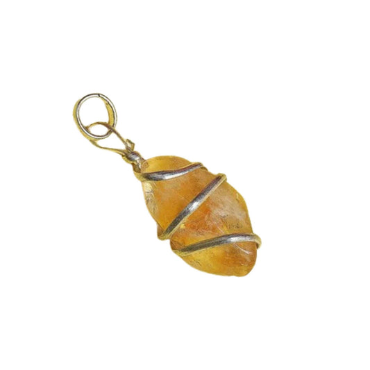 Citrine Crystal Pendant
