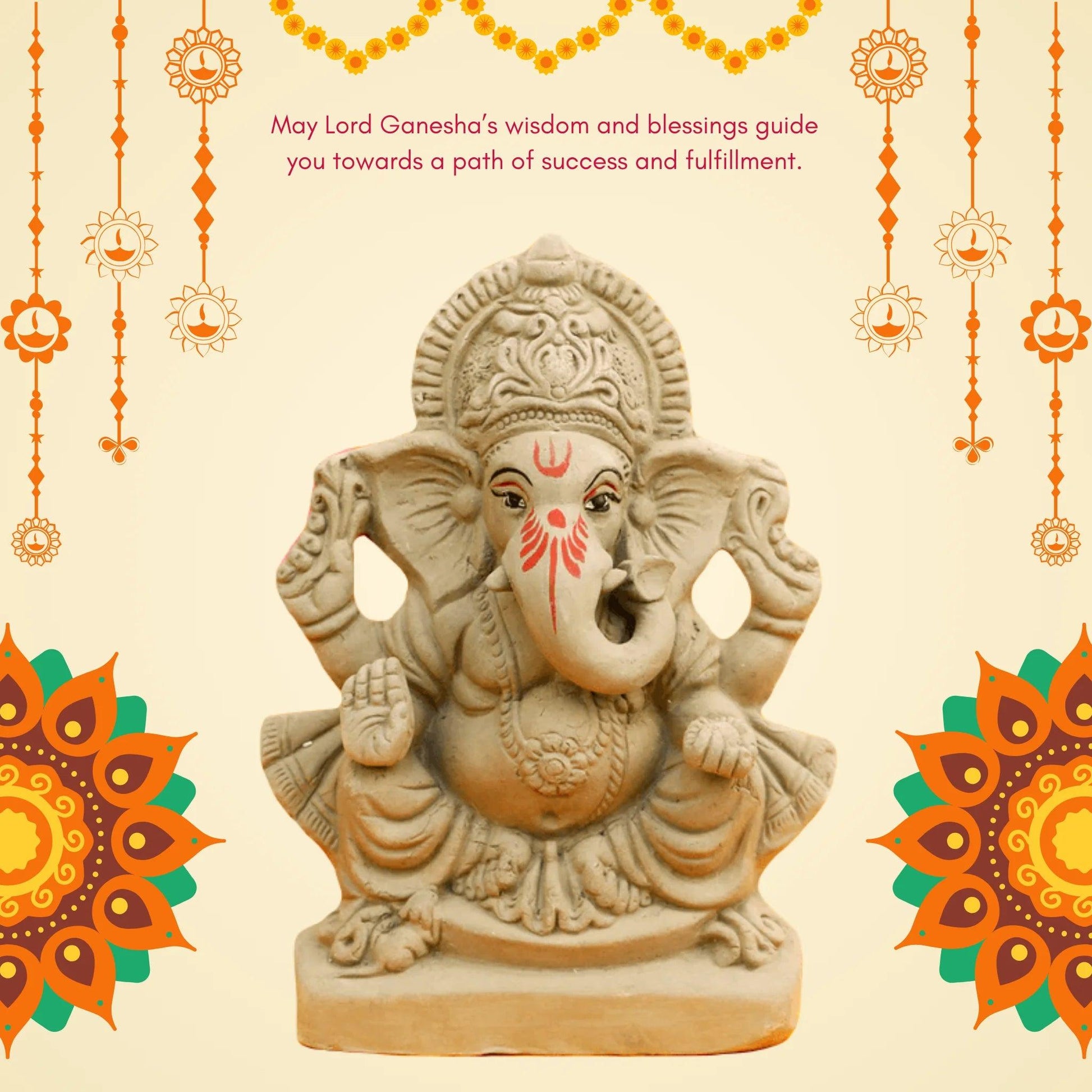Eco-Friendly-Ganesha Idol