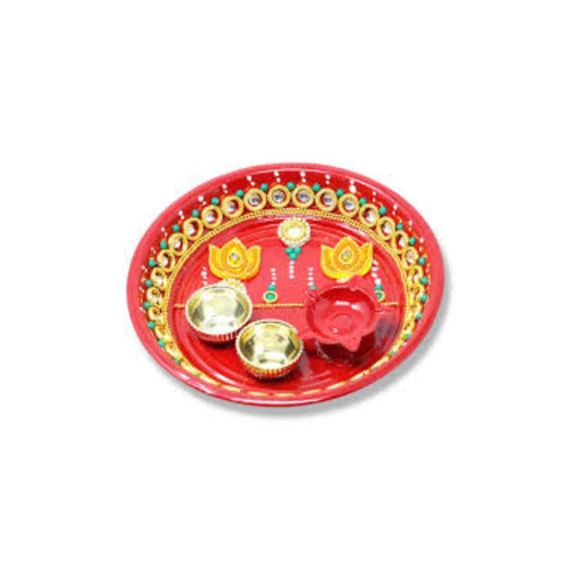 Festive Colorful-Thali Set