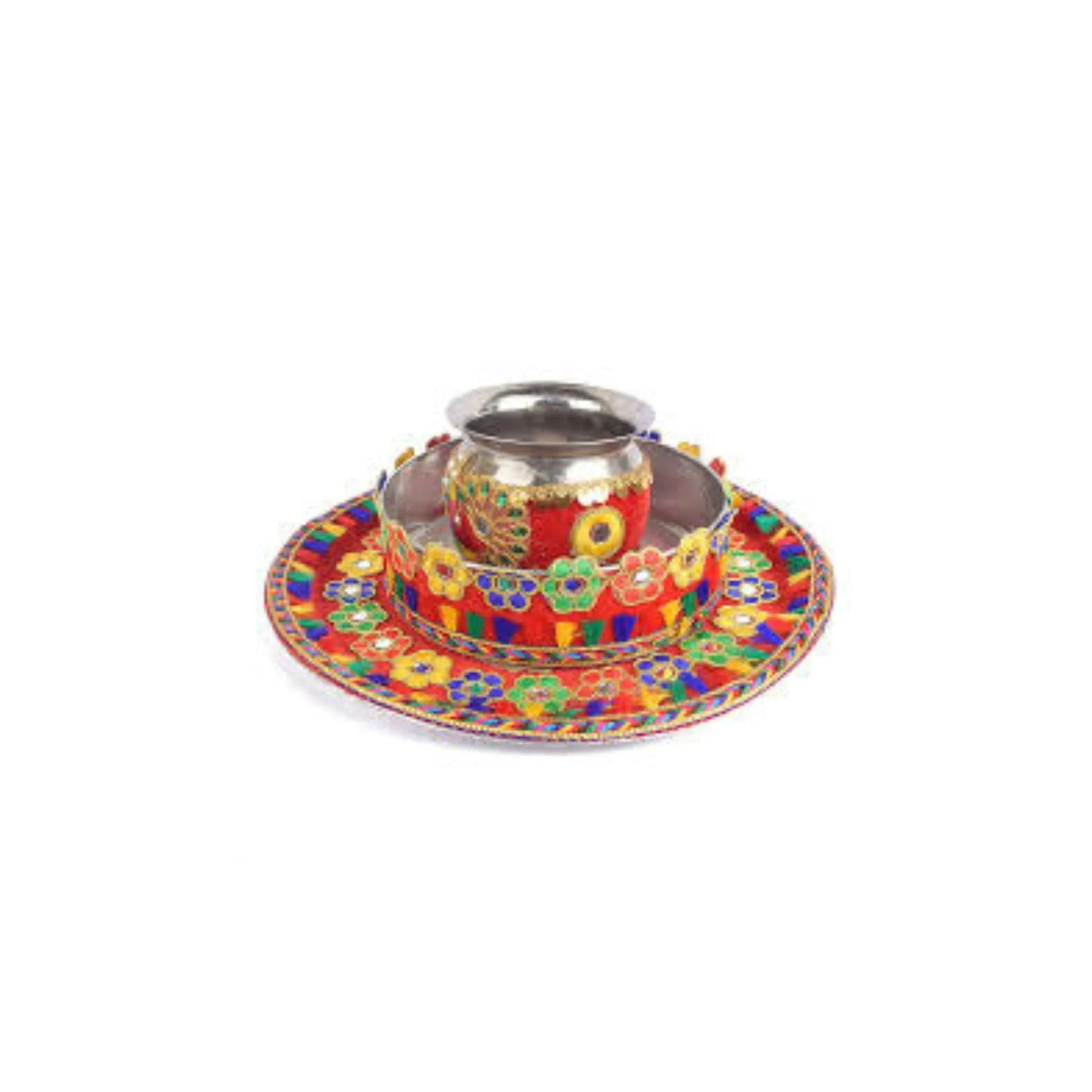 Floral-Thali-Set 