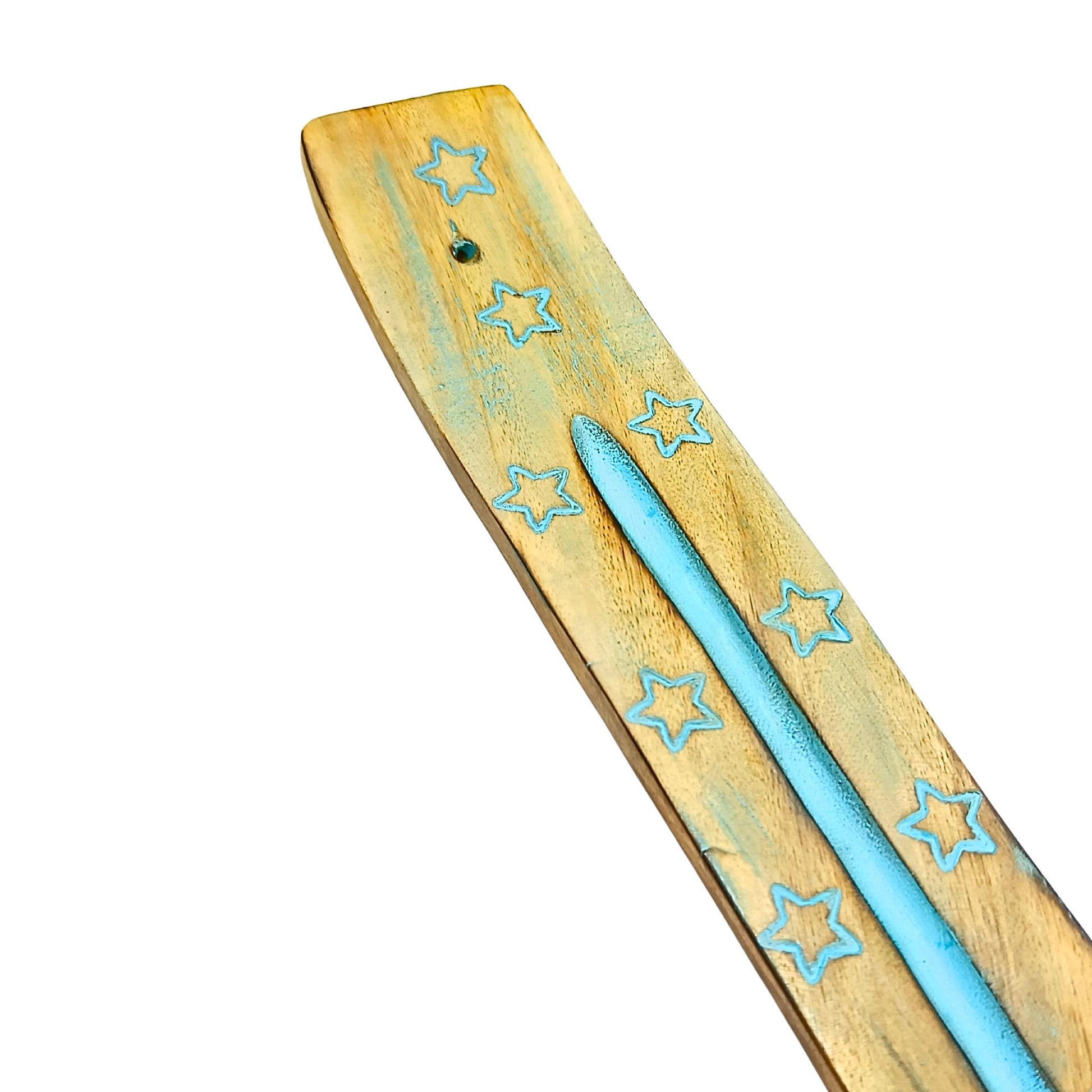 Wooden  Double Incense Sticks & Cone Burner