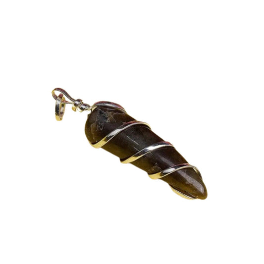 Labradorite Carnelian Pendant