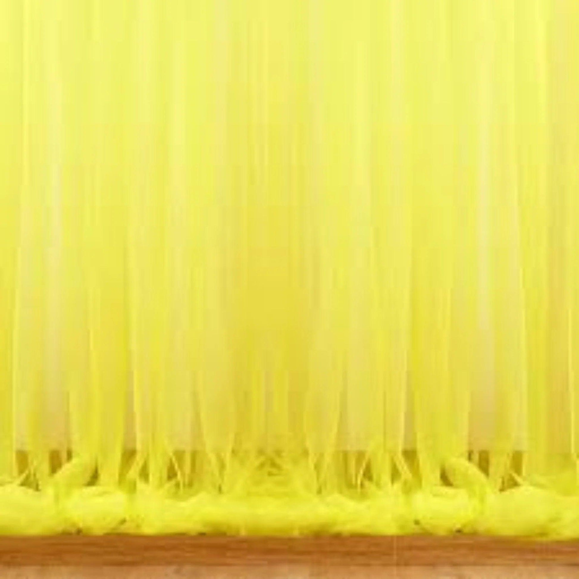 Premium Yellow Backdrop