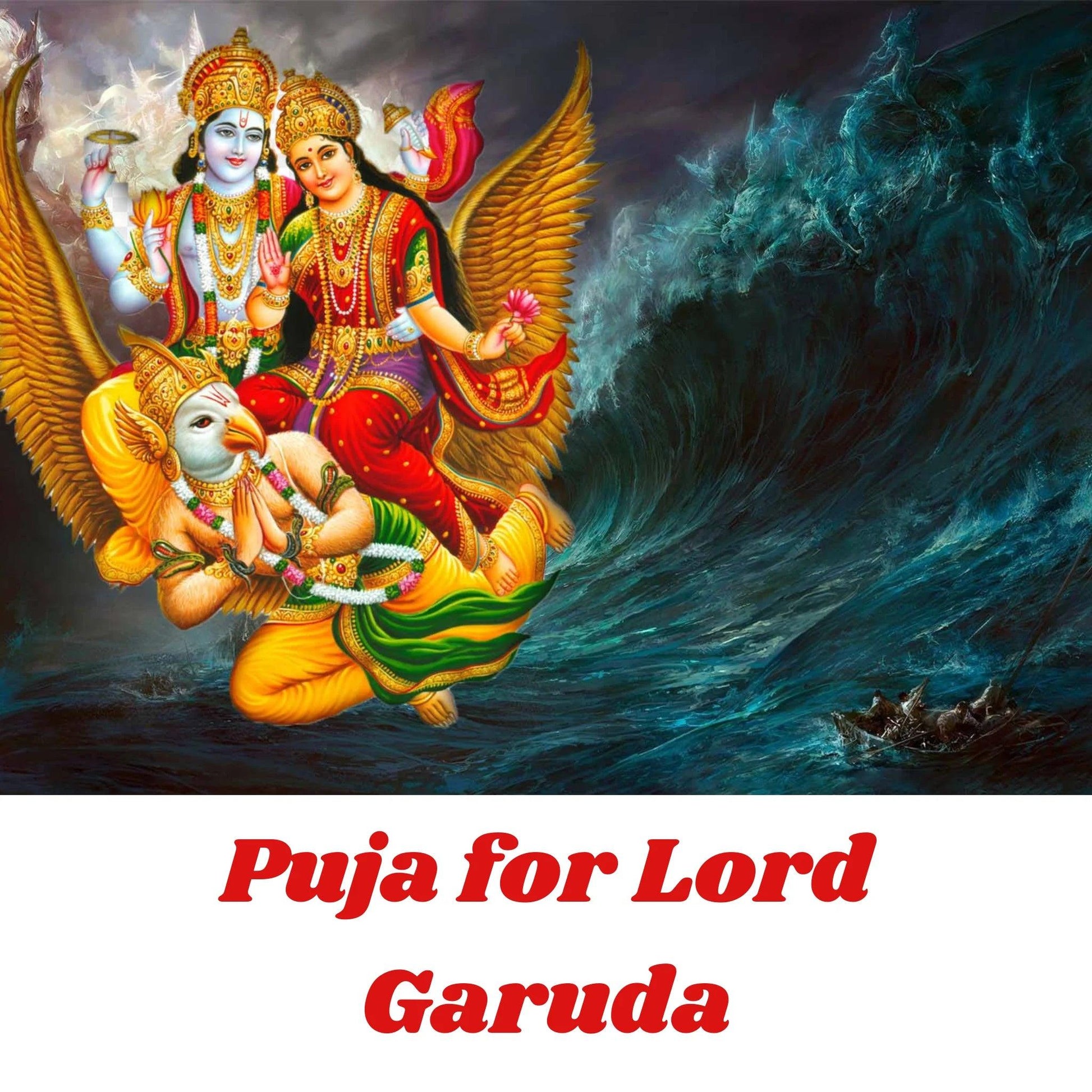 Puja of Lord Garuda