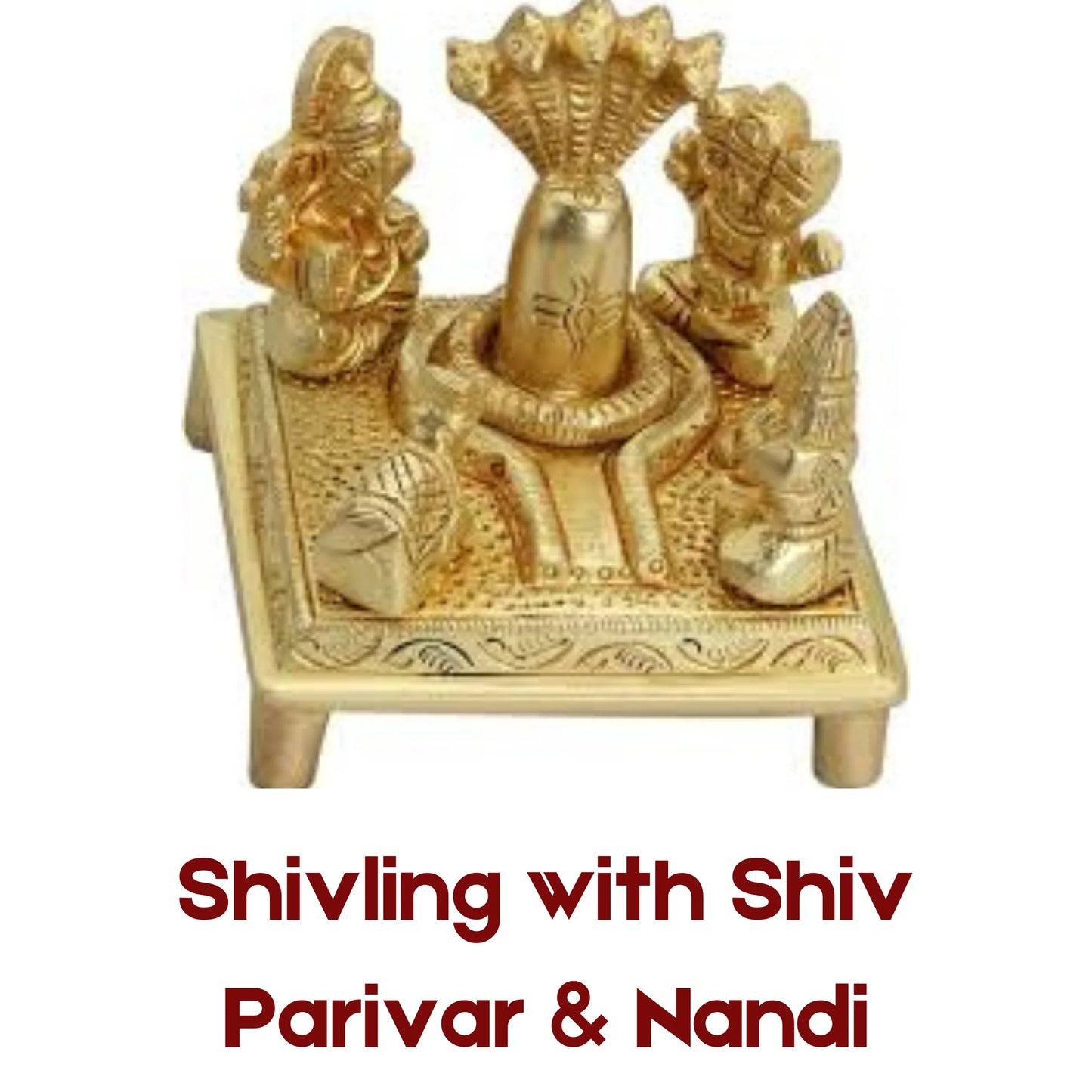 Shivling with Shiv Parivar Nandi