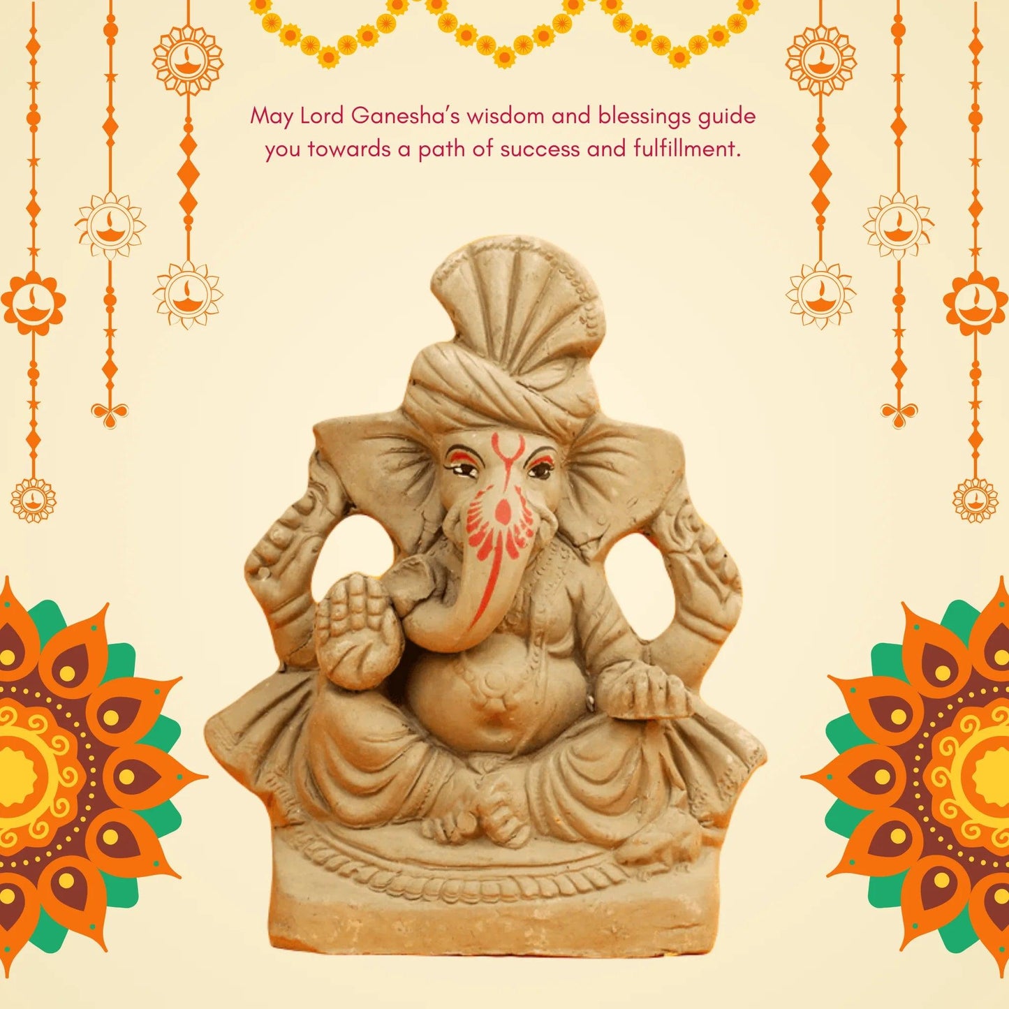 Siddhidhata Eco-Friendly Ganesha idol