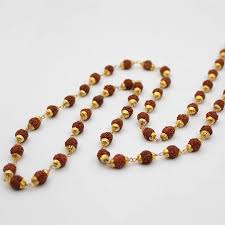 Silver Rudraksha Mala