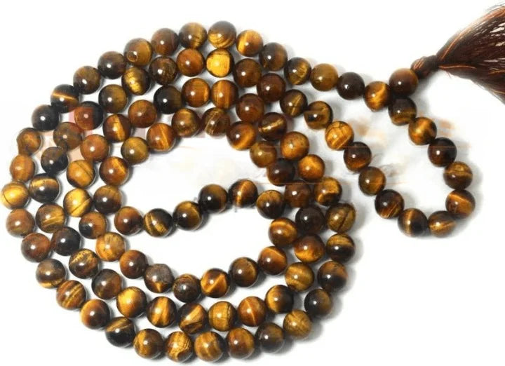 Discover the Power of Tiger Stone Mala