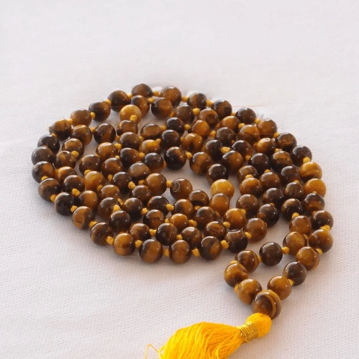 Discover the Power of Tiger Stone Mala