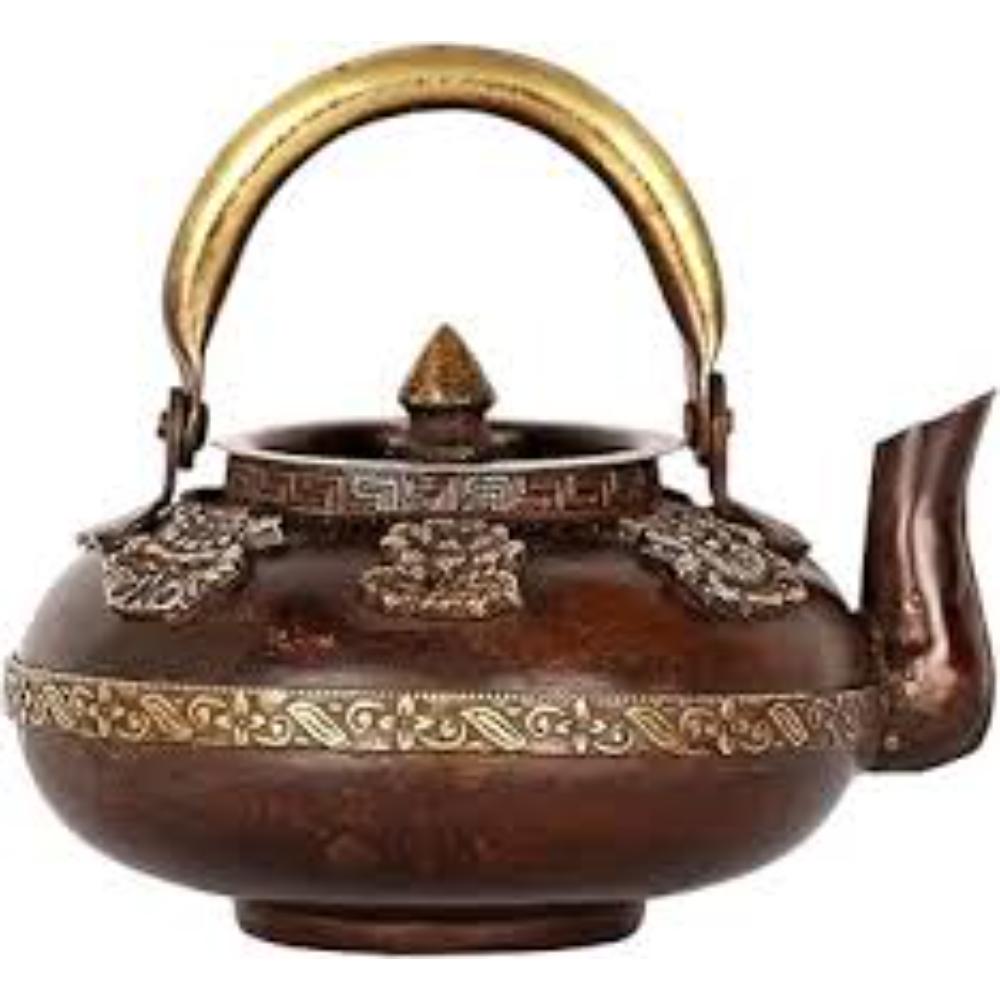 Teapot with Antique Finish