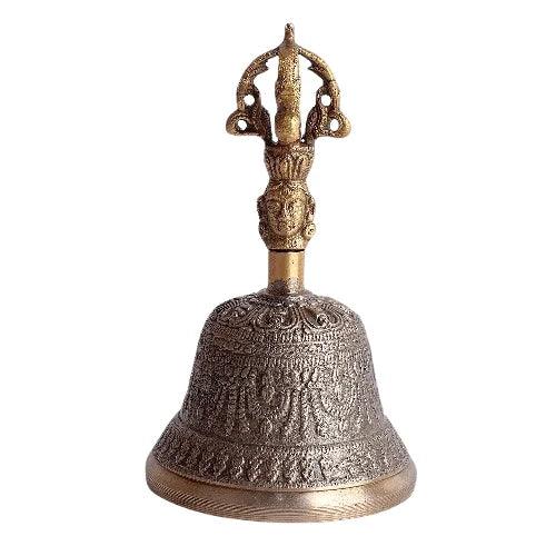 Tibetan Buddhist Devotional Bell: Harmony in the Echo