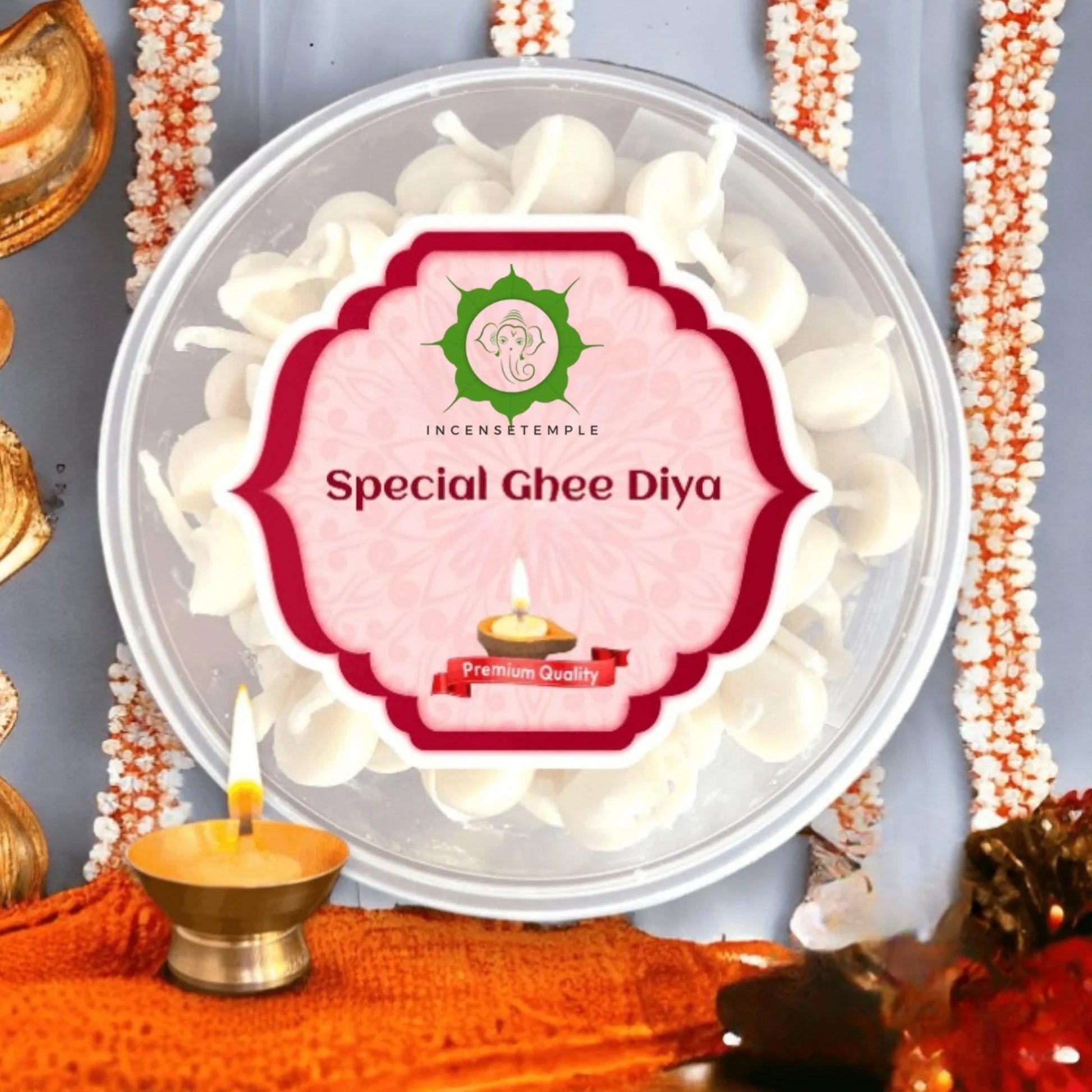 Wax-Free Pure Cow Ghee Wicks
