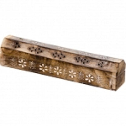 Wooden Coffin Box Incense Burners