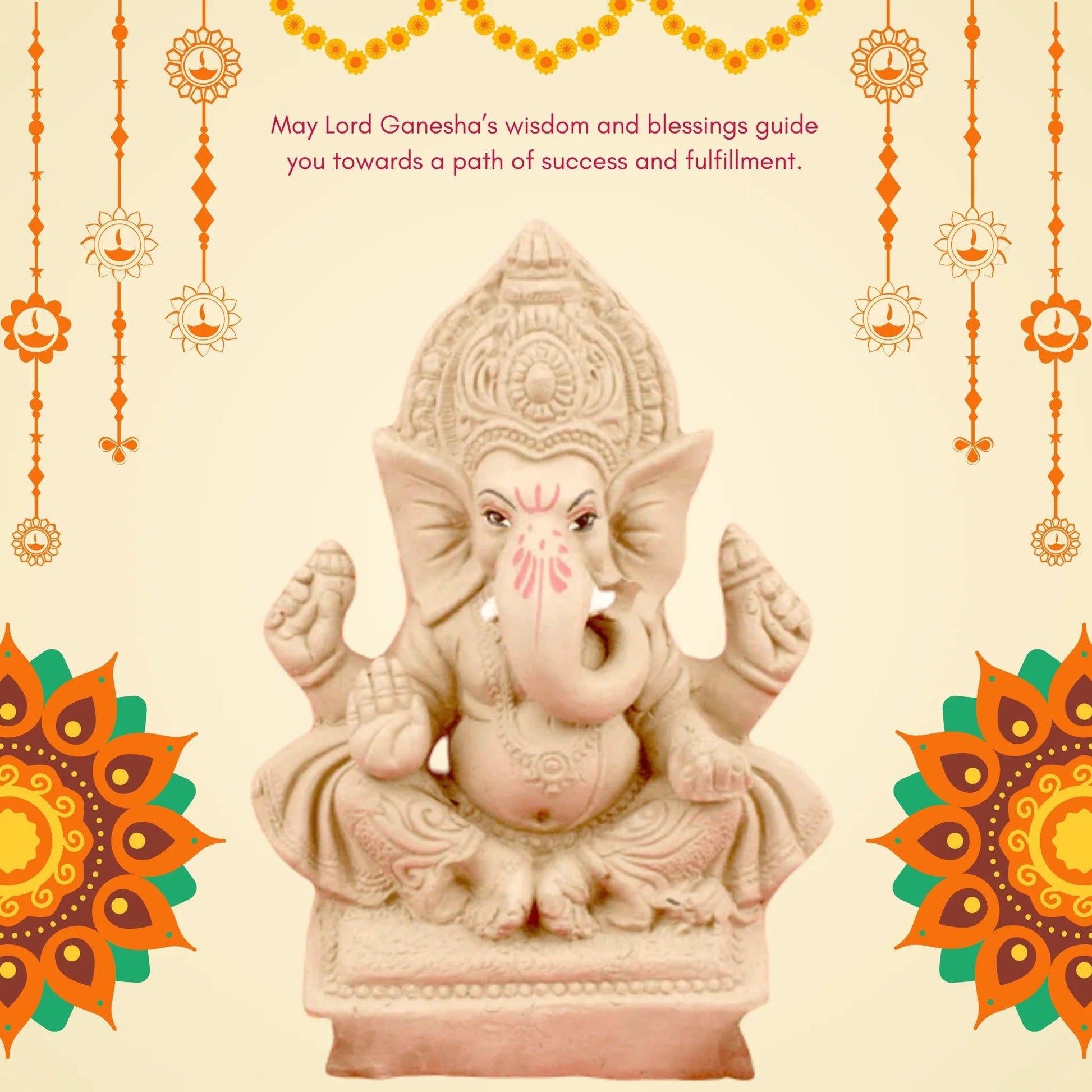 Yadhvasin-Ganesha Idol in Gajanan Pose