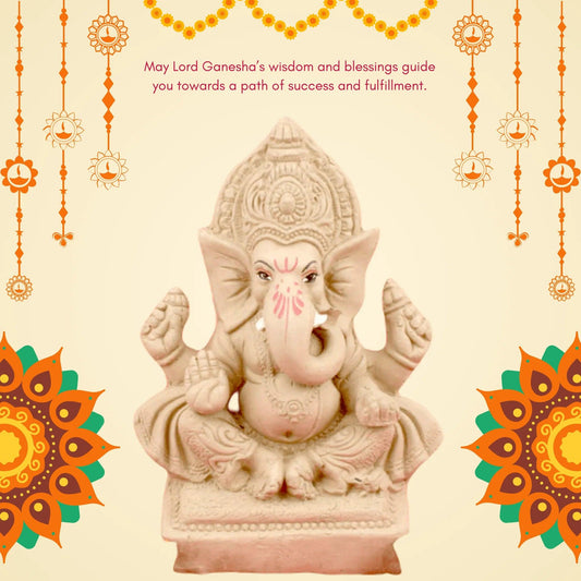 Yadhvasin-Ganesha Idol in Gajanan Pose