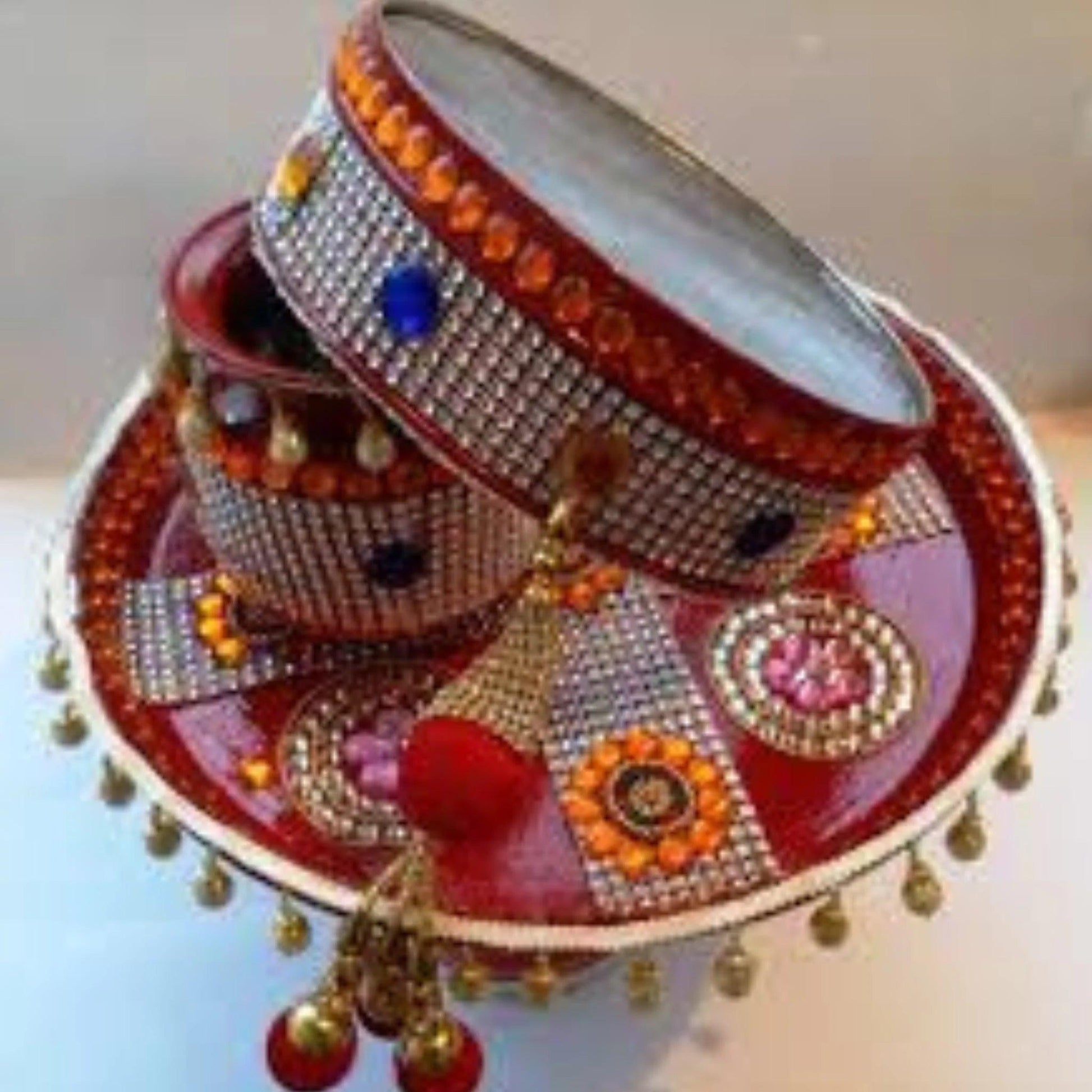 Yellow Pompom-Thali