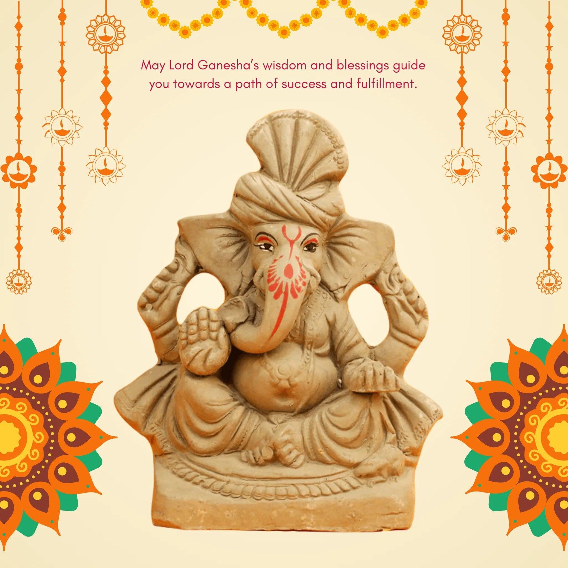 anesha Idol in Mooshika Vahana-Pose 