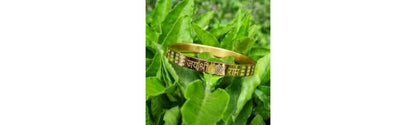 Gold Plated Ram Ji Kada