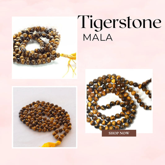 Discover the Power of Tiger Stone Mala